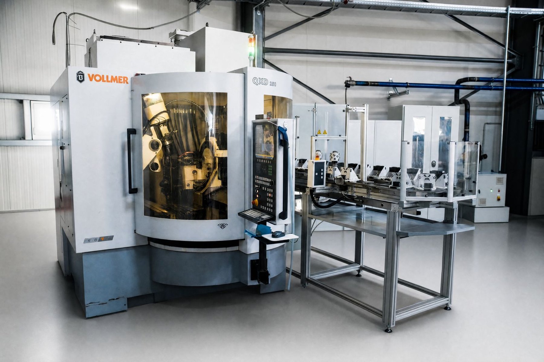 Vollmer QXD 250 zum Erodieren von PKD-Werkzeugen