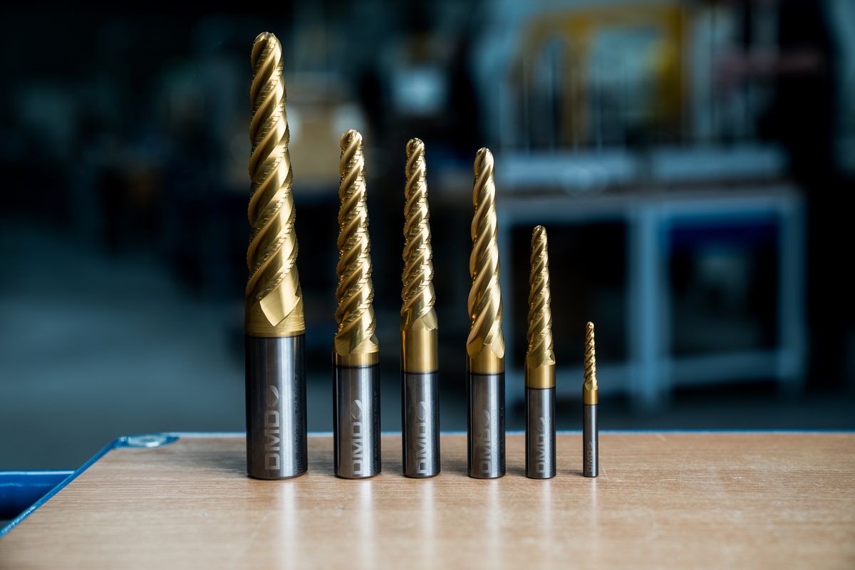 Vollhartmetallwerkzeuge aus der Fertigung von DMD